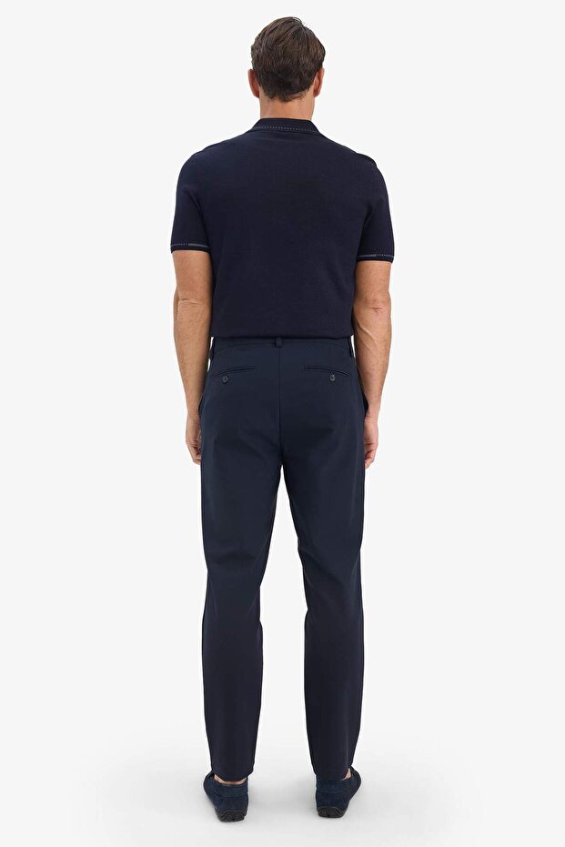 Tailored Regular Fit Kısa Paça Esnek Kumaş Teknik Pantolon F1672AX25AU - 6