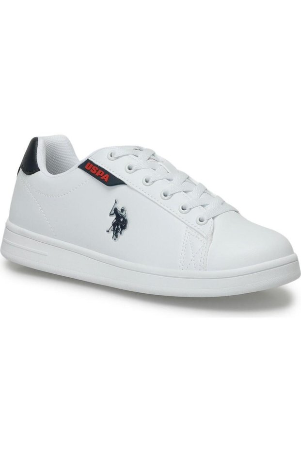U.S.Polo Assn.Costa 4Fx White Navy Blue Red Comfort Casual Anatomic Sports Shoes