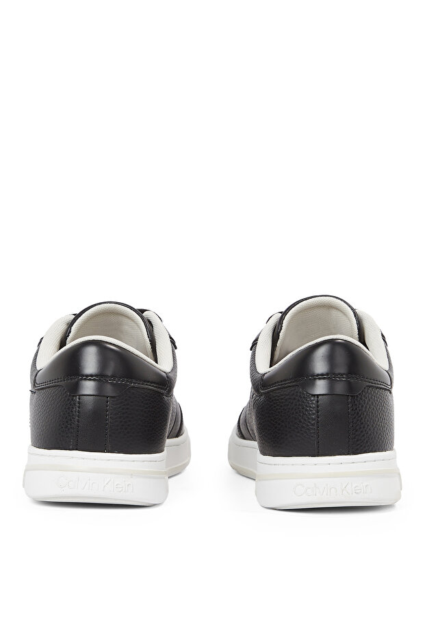 Erkek Rahat Taban Marka Logolu Bağcıklı Siyah Sneaker HM0HM01653-01O - 5