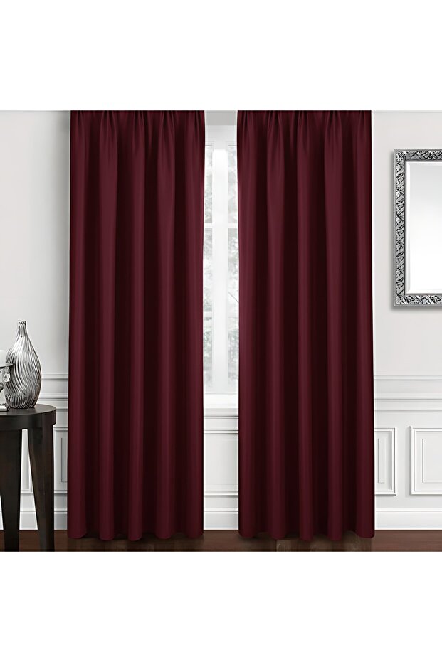 ستارة خلفية معتمة 145x250 أحمر