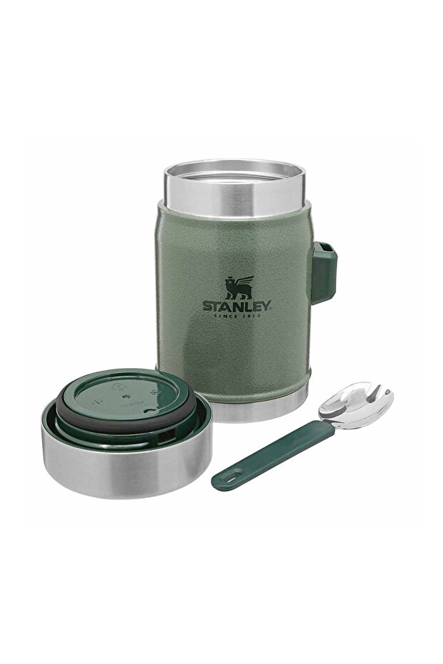 Classic Yemek Termosu Kaşıklı 0,4 L Yeşil - 3