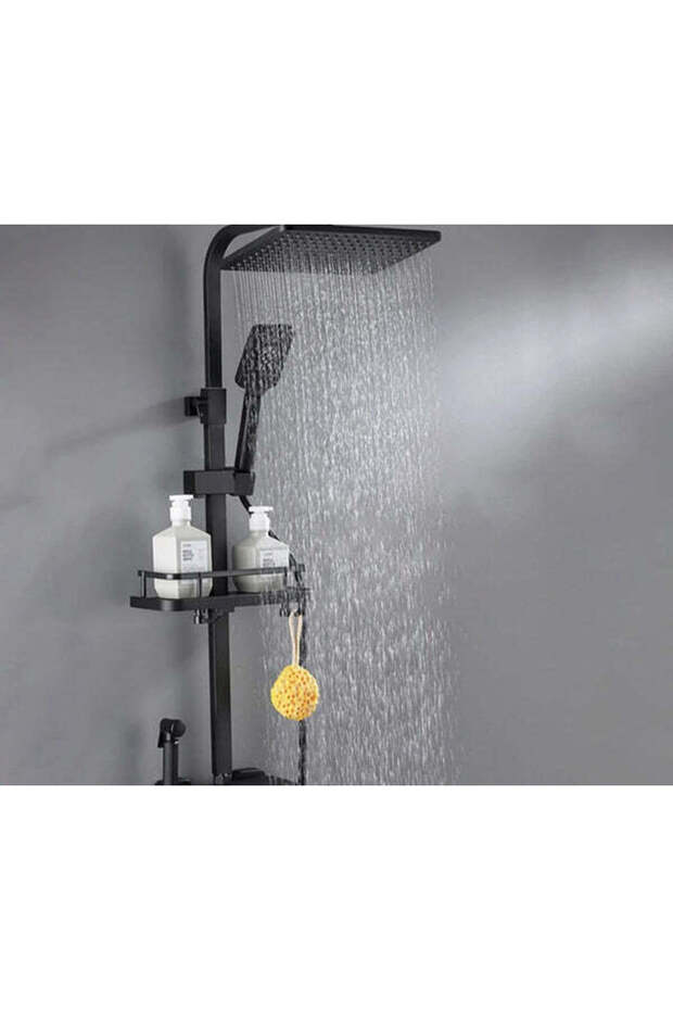 Thermostatic shower set with 4 functions and digital display, BSL2 - 1