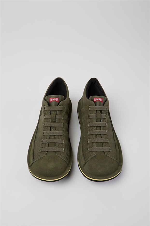 Men's Green Casual Shoes 36791-069-green