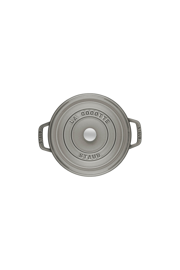 La Cocotte Döküm Tencere Yuvarlak 26 cm Grafit Gri - 3
