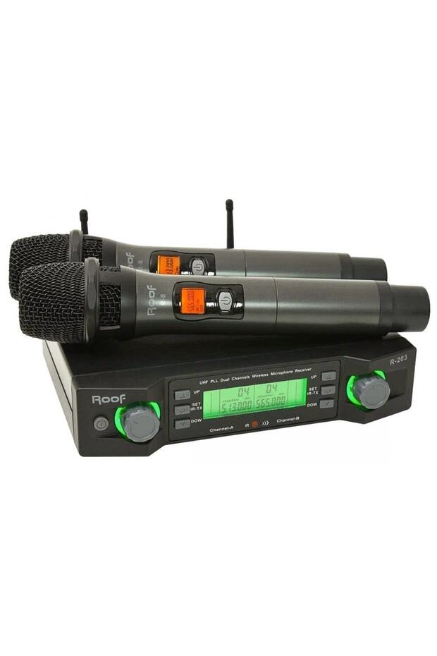 R-203e Uhf 2 El Telsiz Mikrofon - 2