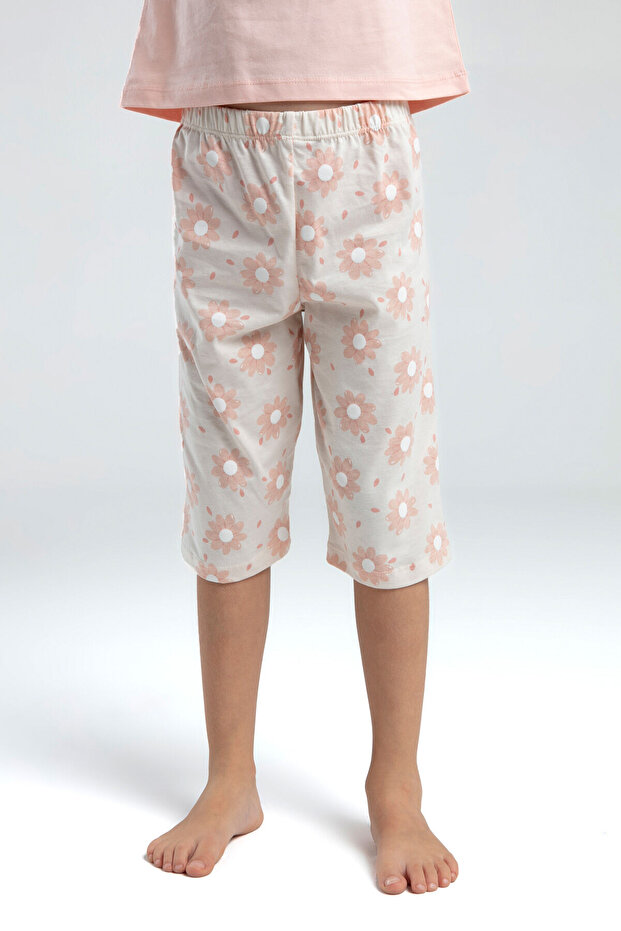 Devojčin narančasti kapri set - 3