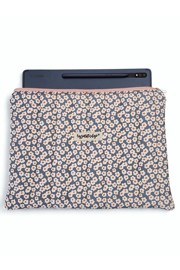 Tiny Floral iPad Tablet Case, 10-12 Inch Compatible - 3