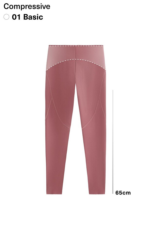 Basic compressive ankle-length leggings - 3
