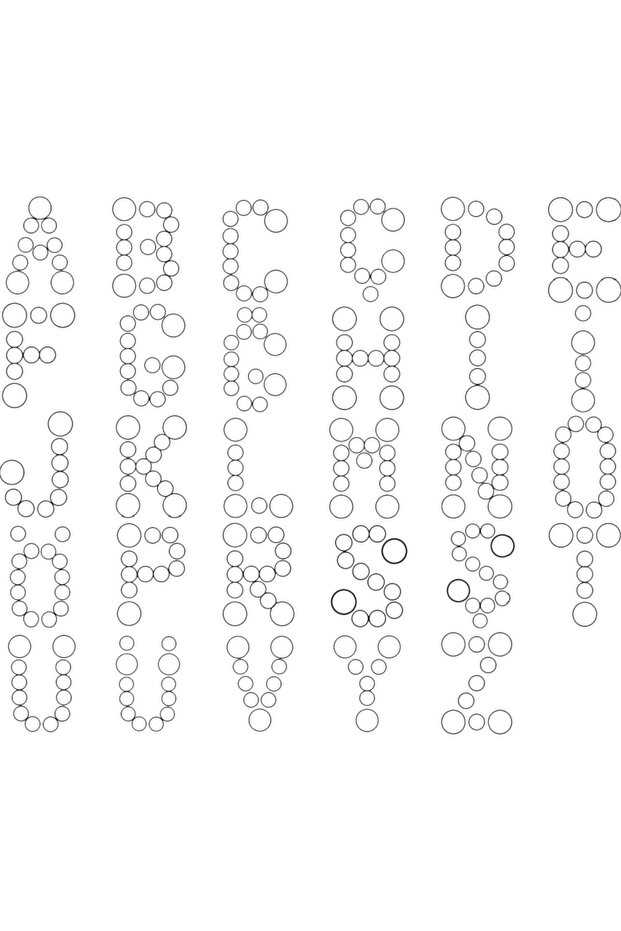 Wallnom Bold - Harf Duvar Tablosu - 8