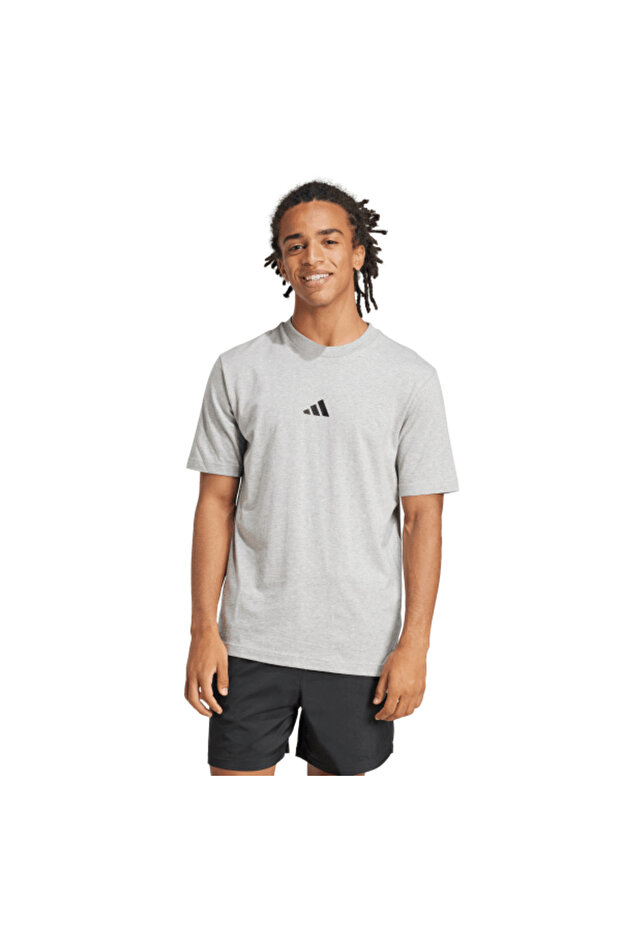 Essentials Small Logo Single Jersey Tişört - 4