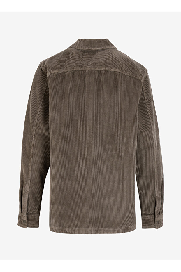 CORDUROY OVERSHIRT Kahve Erkek Regular Fit Gömlek J30J326678PFV - 2