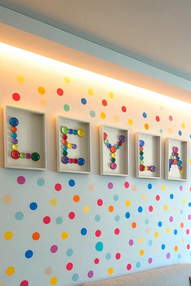 Wallnom Bold - Harf Duvar Tablosu - 1