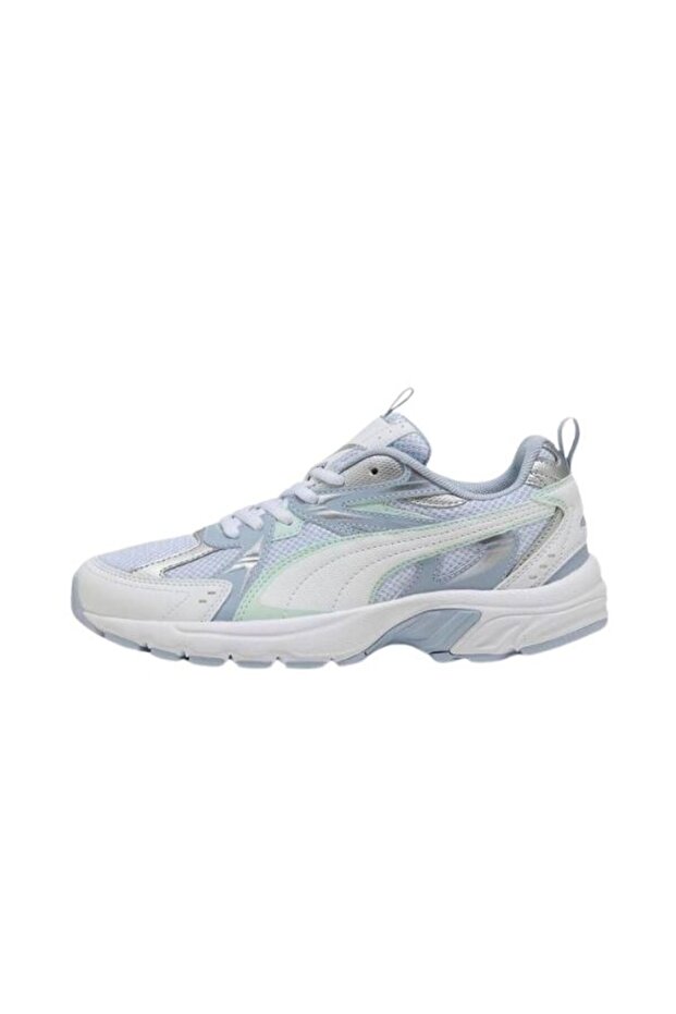 Erkek Sneaker Ayakkabı Milenio TechPUMA White-Peaceful Blue-Cool Weather 39232215 - 1