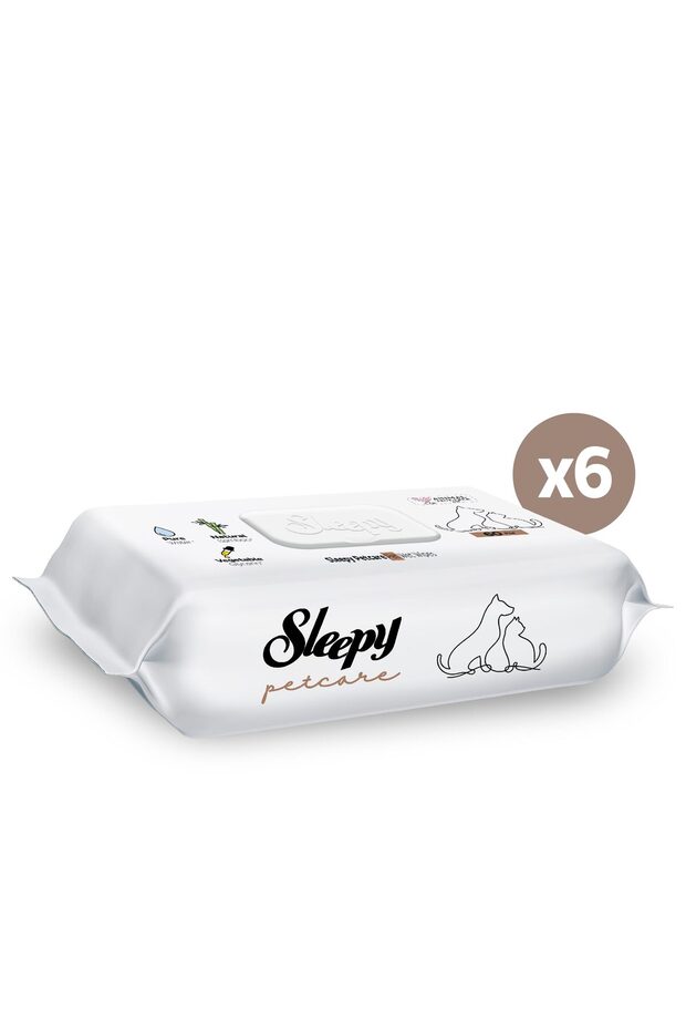 Petcare Evcil Hayvan Islak Havlusu 6x60 Yaprak - 2