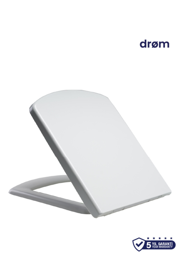 Kare Soft Duroplast Yavaş Kapanan Klozet Kapağı - 1