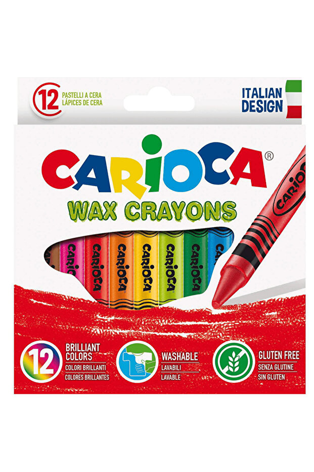 Pastel Crayons 12 Pack 42365 - 1