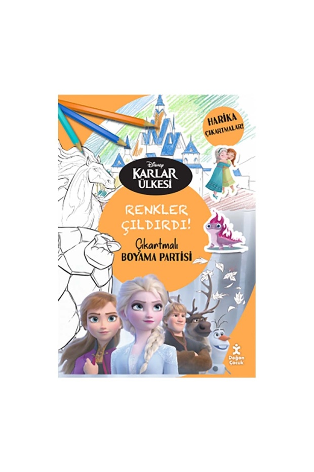 Disney Frozen Colors Crazy Sticker Painting Party