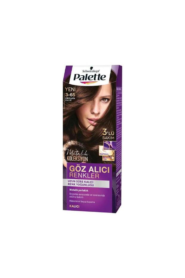 Göz Alıcı Renkler Saç Boyası 3-65 Çikolata Kahve 50 ml - 1