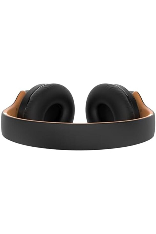 mrtshoppng LABS BF16 Kulaklık Bluetooth 5.3, 18 Saat Oynatma, 3 EQ Mod, Hoparlör Modu (Siyah-Kahvere - 2