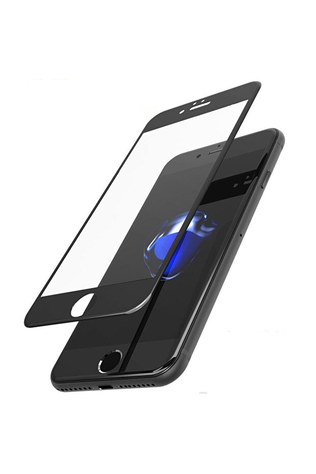 Стъклен протектор за Apple iPhone 8 Plus, черен - 3