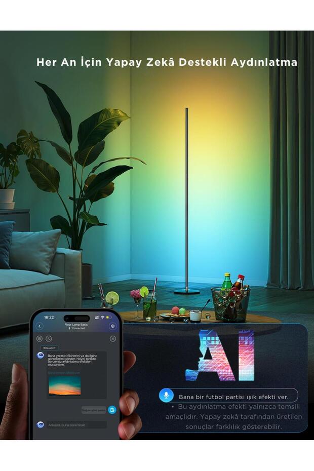 Basic Akıllı Köşe Lambası Lite - Siyah - 5