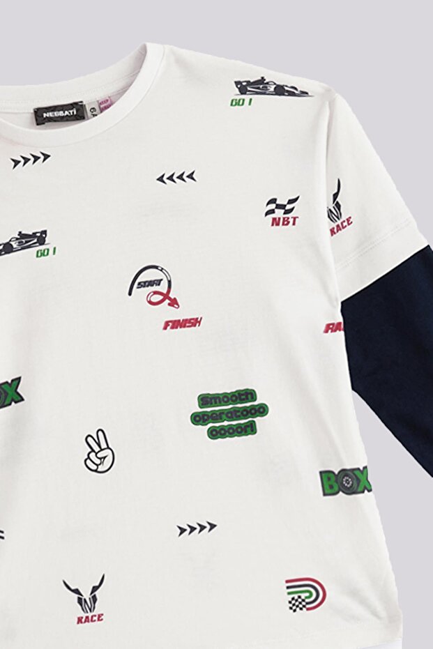 تيشيرت للأولاد منقوش من BG Store - 6