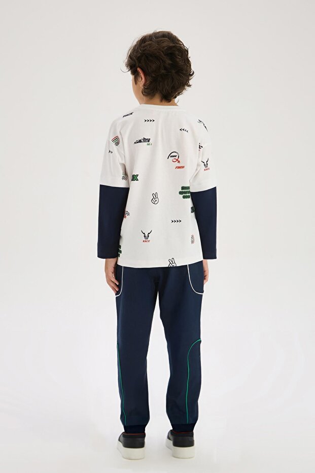 تيشيرت للأولاد منقوش من BG Store - 4