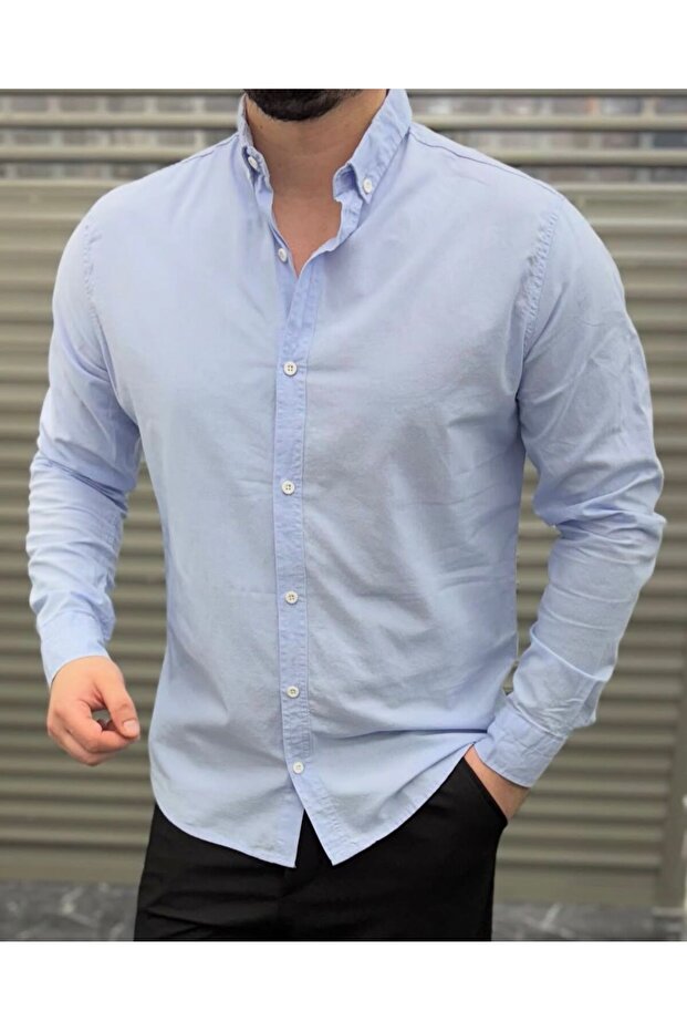 erkek keten gömlek - 1
