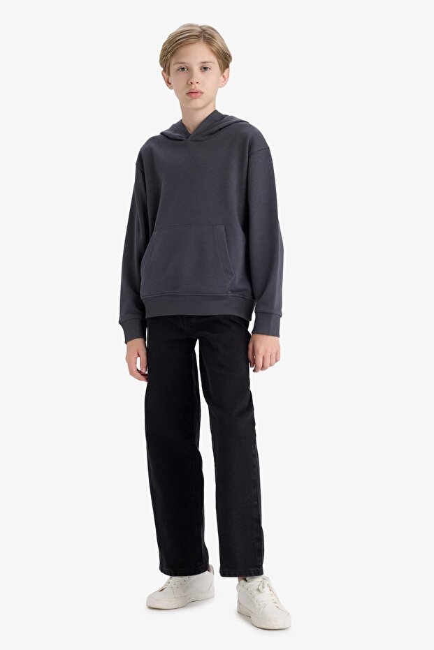 Erkek Çocuk Sweat E9558A8/AR126 ANTHRA - 1