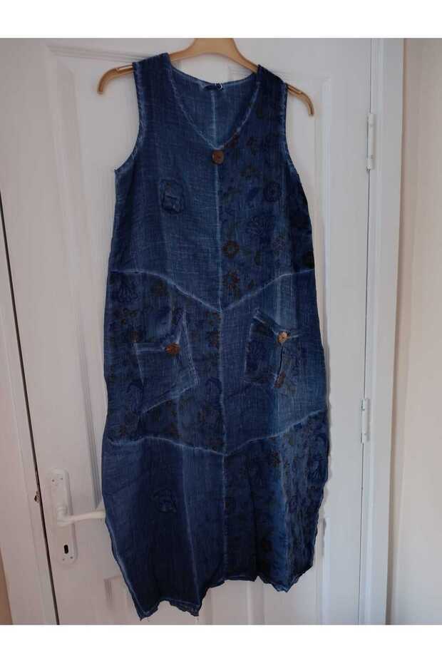 100% Cotton, for Tall People, Authentic Sleeveless Dress
