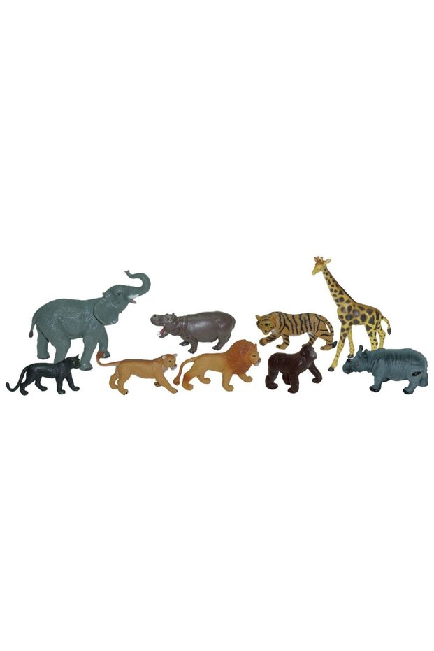 Animale salbatice set de 9 figurine -