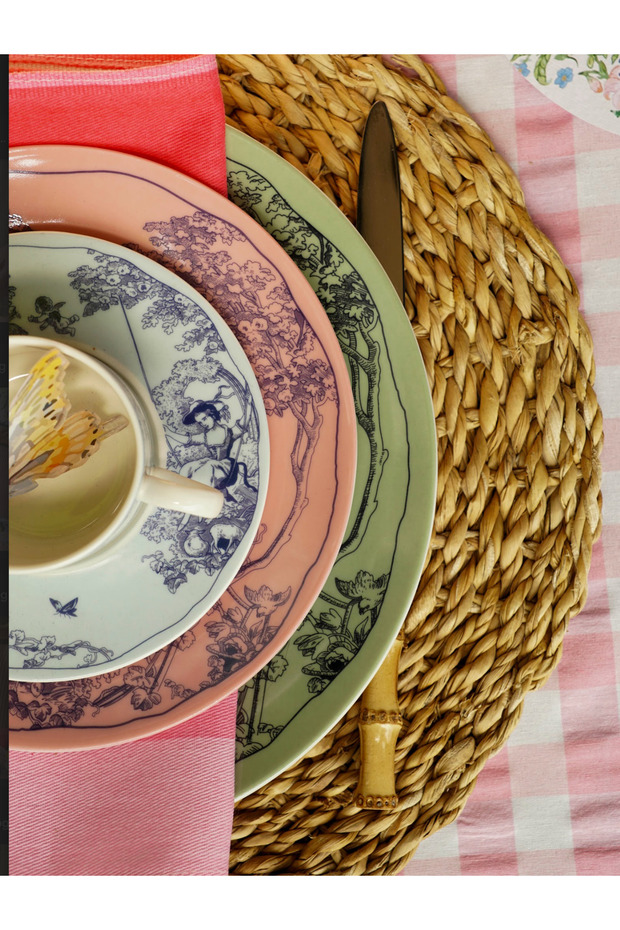 Timeless Collection Pembe 20 cm Tabak - 3