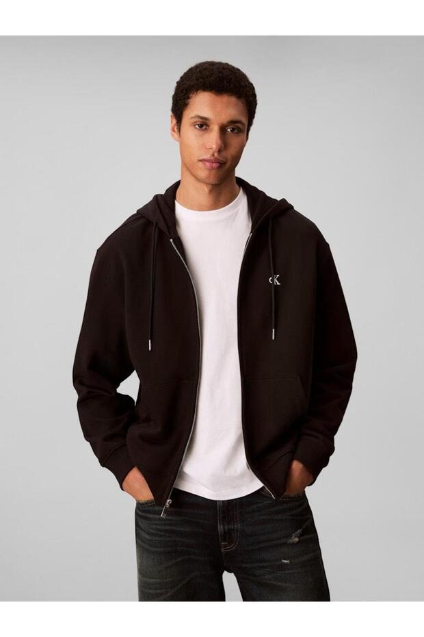 LS EU 350TERRY MONOGRAM FZ HOODI - 1