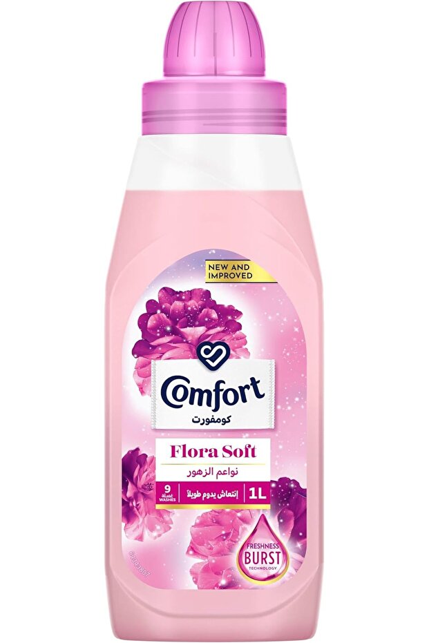 Fabric Softener Flora Soft Pink 1L