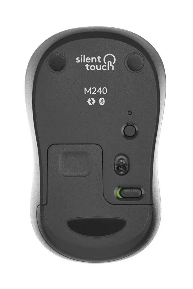 M240 Silent Bluetooth Mouse, Off White - 2