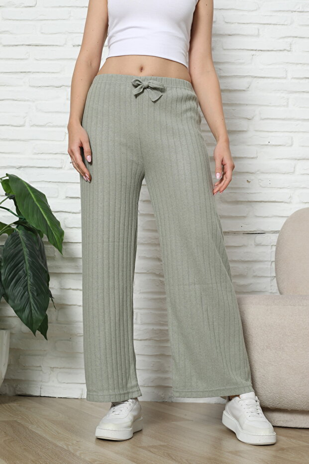 Seasonal Cotton Pajama Bottoms - Green