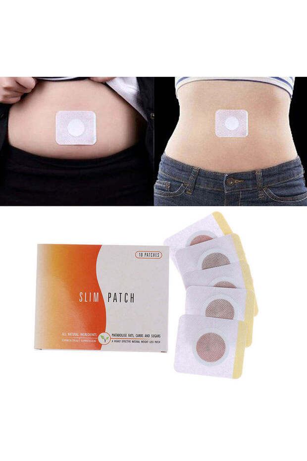 Slim Patch Göbek Bandı Patch Göbek 30 Adet - 1
