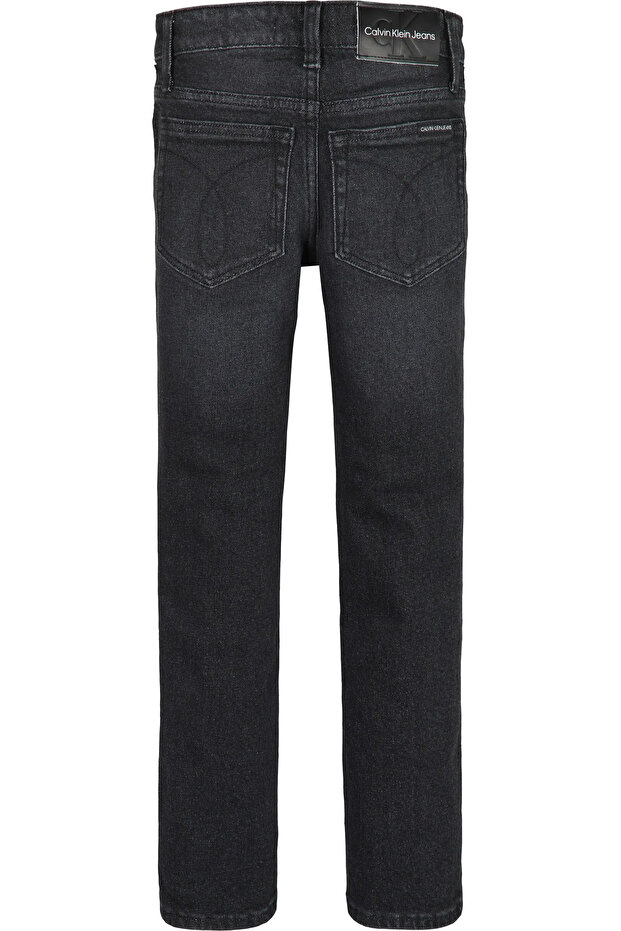 SLIM WASHED BLK TAPE Erkek Antrasit Kot Pantolon - 4
