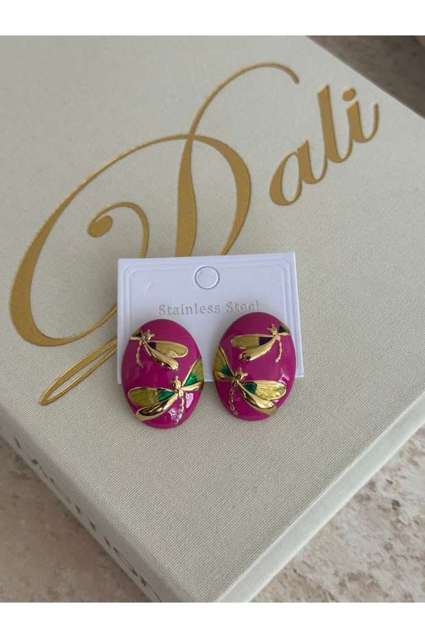 أقراط اليعسوب الوردي - 4