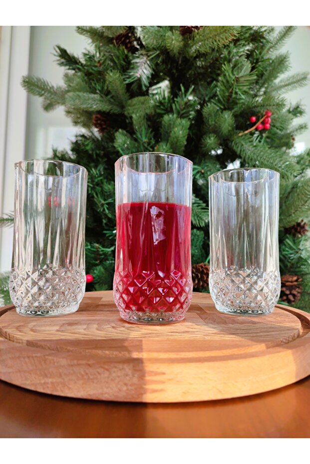 Audrey 4'lü Meşrubat Bardağı Seti 250 ml - 7