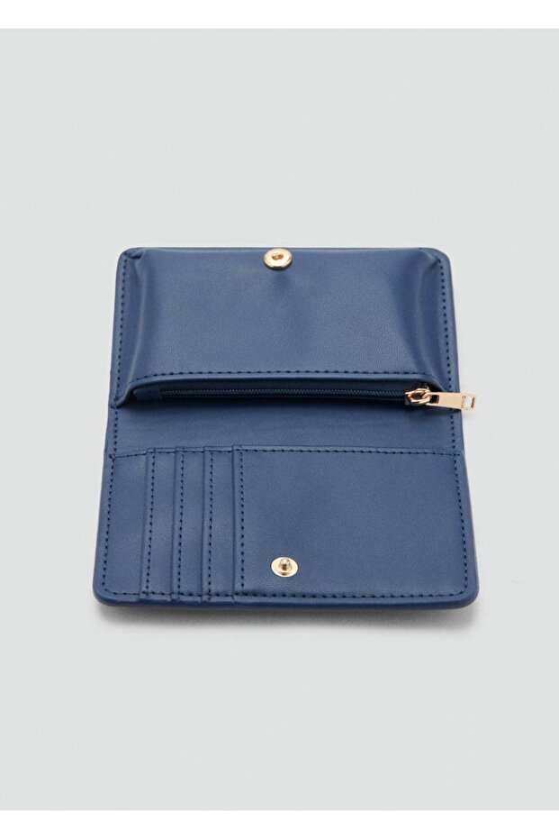 Logo baskılı klapalı cüzdan - 3