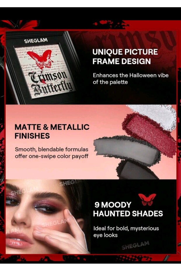 CRİMSON BUTTERFLY MAKEUP SET - 4