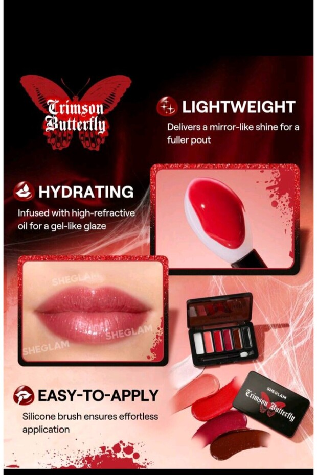 CRİMSON BUTTERFLY MAKEUP SET - 2
