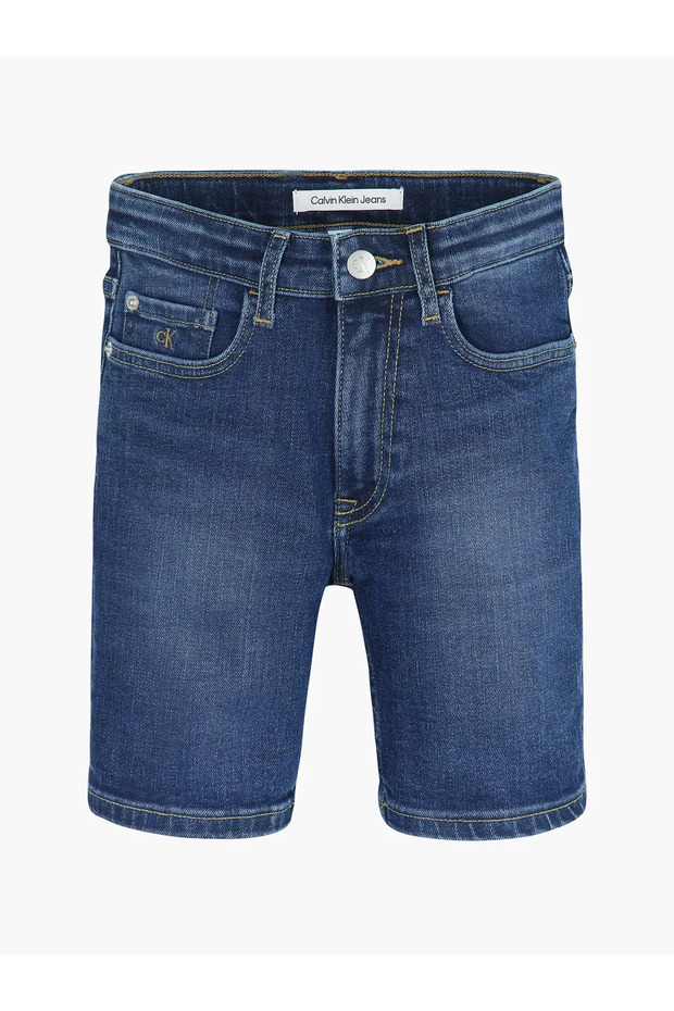 REGULAR SHORT ESS BL Erkek Mavi Şort - 2