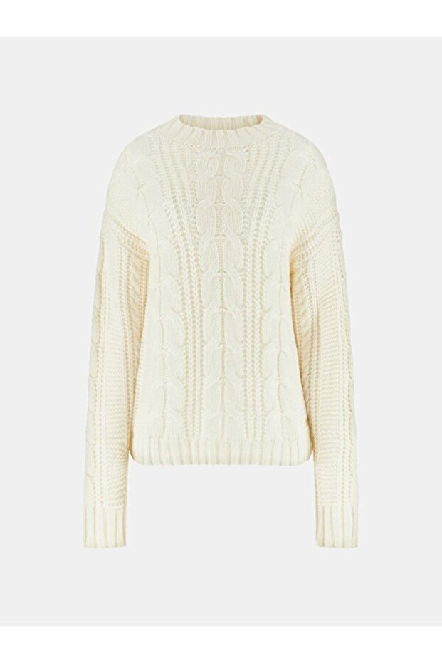 Nathali Kadın Yün Karışımlı Triko - 1