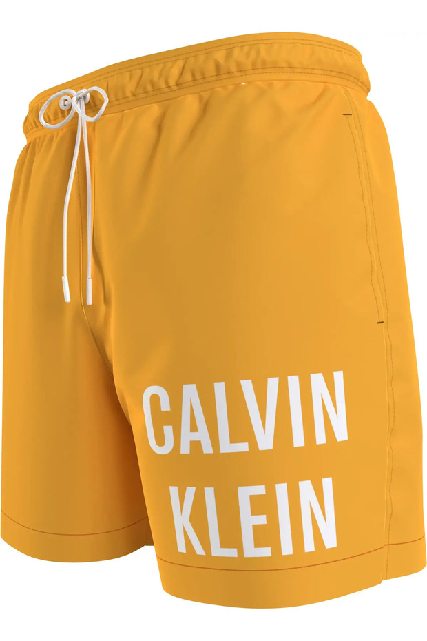 MEDIUM DRAWSTRING Erkek Turuncu Deniz Şortu - 3