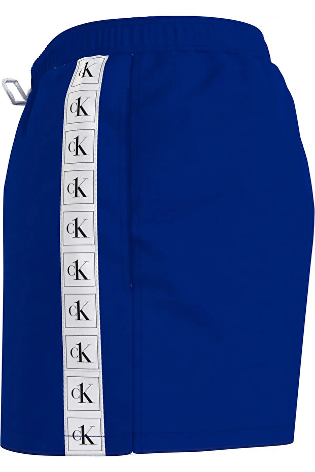 MEDIUM DRAWSTRING Erkek Mavi Deniz Şortu - 2