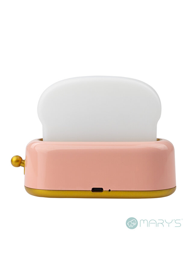 Toaster Pembe Led Gece Lambası - 3