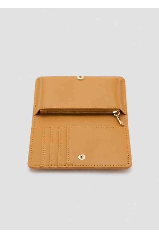 Logo baskılı klapalı cüzdan - 3