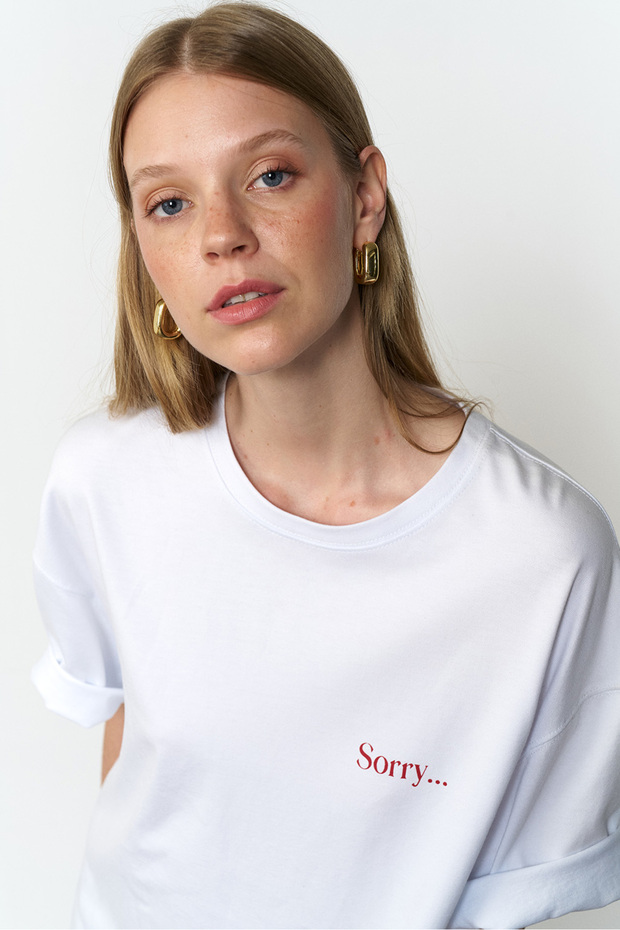 Sırtı Baskılı Tshirt - 1